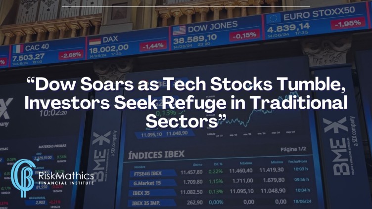 Dow Soars as Tech Stocks Tumble, Investors Seek Refuge in Traditional Sectors